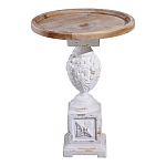 Приставной столик с резным античным узором Antique Engraving варинант исполнения - 1 | Loft Concept в Волгограде