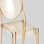 Прозрачный стул с янтарным оттенком LOUIS GHOST CHAIR варинант исполнения - 7 | Loft Concept в Волгограде