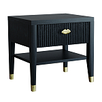 Прикроватная тумбочка с ящиком Elsa Dreams Black варинант исполнения - 6 | Loft Concept в Волгограде