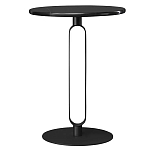 Кофейный столик черный круглый Graceful Base варинант исполнения - 3 | Loft Concept в Волгограде