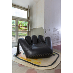 Дизайнерское кожаное кресло в форме руки Poltronova Joe Whip Armchair варинант исполнения - 6 | Loft Concept в Волгограде