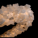 Люстра кольцевая из натурального горного хрусталя Harmonious Crystal Circles варинант исполнения - 3 | Loft Concept в Волгограде