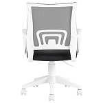 Офисное кресло с основанием из белого пластика Desk chairs Black варинант исполнения - 4 | Loft Concept в Волгограде