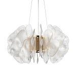 Люстра с декором в виде крупных рельефных лепестков 80 см Ethereal Bloom варинант исполнения - 1 | Loft Concept в Волгограде