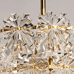 Люстра многоярусная с объемными прозрачными цветами Hanging Flowers варинант исполнения - 6 | Loft Concept в Волгограде