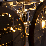 Люстра с круглыми стеклянными подвесками Cardiel Smok Glass Chandelier варинант исполнения - 4 | Loft Concept в Волгограде
