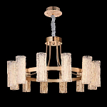 Люстра круглая с текстурными цилиндрическими плафонами Glimpse варинант исполнения - 6 | Loft Concept в Волгограде