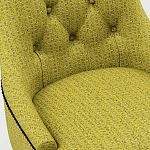 Мебельная ткань Шенилл горчичный цвет 142 см T4-62 варинант исполнения - 11 | Loft Concept в Волгограде