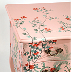 Комод розовый с росписью Цветы L.XV CHEST OF DRAWERS Flowers варинант исполнения - 4 | Loft Concept в Волгограде