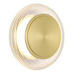 Бра круглое золото/прозрачный Plumpness LED 7 варинант исполнения - 1 | Loft Concept в Волгограде