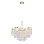 Люстра многоярусная с каскадами кристаллов Crystal Rains варинант исполнения - 2 | Loft Concept в Волгограде