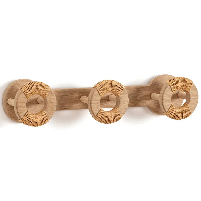Деревянная настенная вешалка Alma Wood Hanger Древесина Деревянная настенная вешалка Alma Wood Hanger Древесина в Волгограде | Loft Concept
