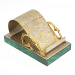 Подставка для телефона из натурального камня малахит Natural Stone Stand варинант исполнения - 1 | Loft Concept в Волгограде