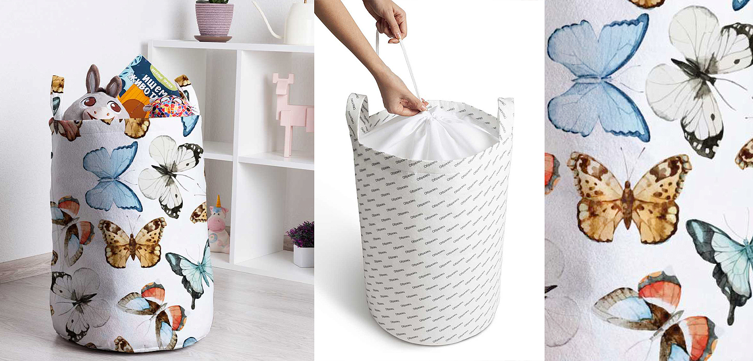 Корзина Butterflies Basket Корзина Butterflies Basket - Loft-Concept в Волгограде