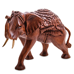 Статуэтка из дерева суар в виде слона Two Tusks варинант исполнения - 1 | Loft Concept в Волгограде