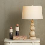 Настольная лампа с корпусом из градуированных шаров Babylon варинант исполнения - 4 | Loft Concept в Волгограде