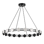 Люстра кольцевая с круглыми светодиодными источниками света Maxine Light варинант исполнения - 3 | Loft Concept в Волгограде