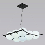 Люстра подвесная с 9-ю плафонами в форме шара Yarvi варинант исполнения - 4 | Loft Concept в Волгограде