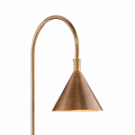 Торшер с конусовидным абажуром на каменном основании Attention варинант исполнения - 1 | Loft Concept в Волгограде