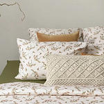 Чехол на подушку с макраме бежевого цвета Macrame варинант исполнения - 6 | Loft Concept в Волгограде