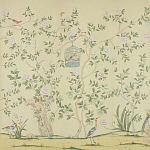 Обои ручная роспись Askew Verdigris  варинант исполнения - 4 | Loft Concept в Волгограде