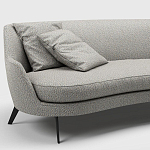 Мебельная ткань Шенилл серо-голубой цвет 142 см T4-47 варинант исполнения - 6 | Loft Concept в Волгограде