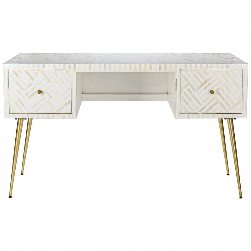 Стол Cream Indian Bone Inlay table Кремовый Стол Cream Indian Bone Inlay table Кремовый в Волгограде | Loft Concept