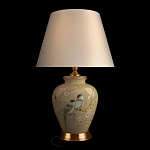 Настольная лампа бежевая с изображением птиц Slip Away варинант исполнения - 8 | Loft Concept в Волгограде