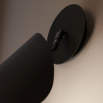 Бра с поворотным плафоном Aracea Black Wall Lamp варинант исполнения - 13 | Loft Concept в Волгограде