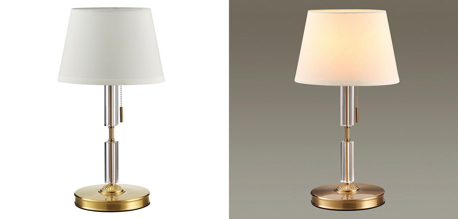 Настольная лампа Ramona White Table Lamp Настольная лампа Ramona White Table Lamp - Loft-Concept в Волгограде