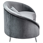 Диван с мягкой обивкой из ткани серый Ethan Sofa варинант исполнения - 1 | Loft Concept в Волгограде