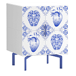 Тумба белая Short Rblue варинант исполнения - 1 | Loft Concept в Волгограде