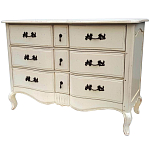Комод бежевый в стиле Прованс Montmartre Provence Beige Wide варинант исполнения - 2 | Loft Concept в Волгограде