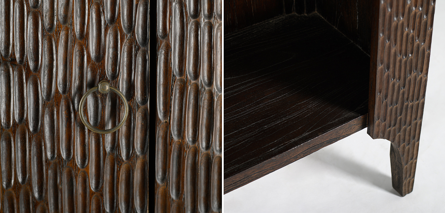 Шкаф Juniper Wood Carved Cabinet Шкаф Juniper Wood Carved Cabinet - Loft-Concept в Волгограде