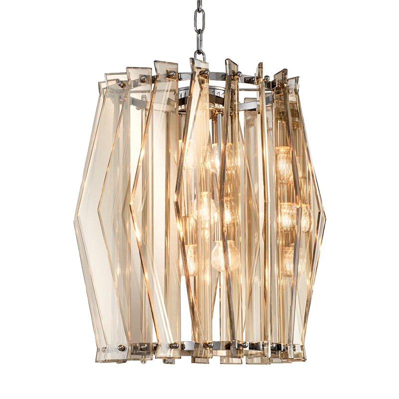 Люстра Chandelier Twist Никель Золотой Люстра Chandelier Twist Никель Золотой в Волгограде | Loft Concept