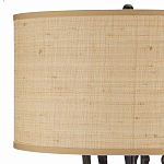 Торшер с цилиндрическим абажуром на каркасе в виде корня растения Curling Light варинант исполнения - 2 | Loft Concept в Волгограде