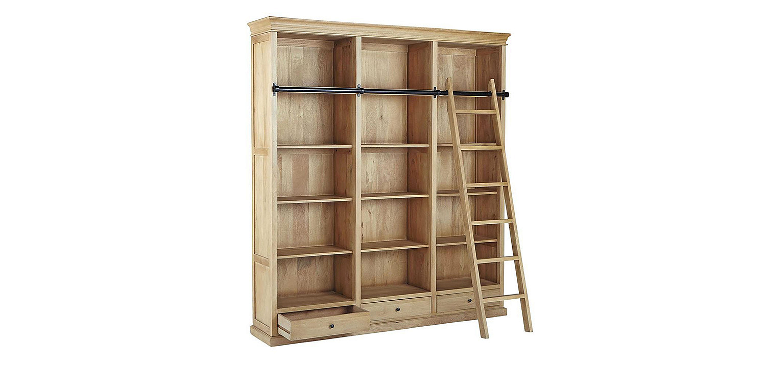 Стеллаж с лестницей Mango Shelving Boleyn Стеллаж с лестницей Mango Shelving Boleyn - Loft-Concept в Волгограде