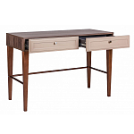 Стол письменный из массива бука с 2-мя ящиками бежевый Wenge Light варинант исполнения - 3 | Loft Concept в Волгограде