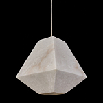 Подвесной светильник с фигурным плафоном Stone Prism варинант исполнения - 6 | Loft Concept в Волгограде