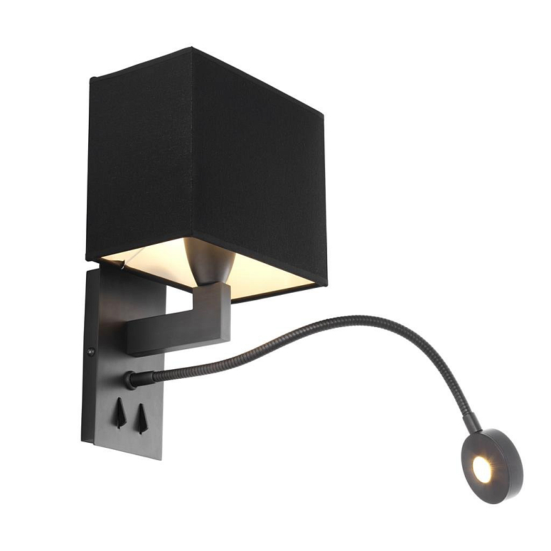 Бра Wall Lamp Reading Bronze Черный Темная бронза Бра Wall Lamp Reading Bronze Черный Темная бронза в Волгограде | Loft Concept
