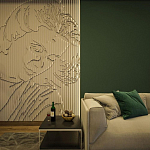 Барельеф PORTRAIT варинант исполнения - 2 | Loft Concept в Волгограде