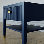 Прикроватная тумбочка с ящиком Elsa Dreams Blue варинант исполнения - 3 | Loft Concept в Волгограде