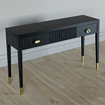 Туалетный стол - Трельяж Elsa Dreams Black 120 см варинант исполнения - 1 | Loft Concept в Волгограде