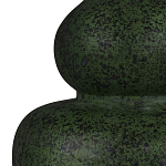 Настольная лампа зеленая с тканевым абажуром Splashes of Green Moss варинант исполнения - 1 | Loft Concept в Волгограде