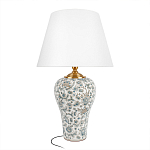 Настольная лампа с цветочной росписью Lamp Flower Painting варинант исполнения - 6 | Loft Concept в Волгограде
