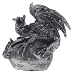 Декоративная статуэтка Дракон Silver Dragon Statuette варинант исполнения - 3 | Loft Concept в Волгограде