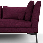 Мебельная ткань Шенилл фиолетовый цвет 138 см T4-27 варинант исполнения - 2 | Loft Concept в Волгограде