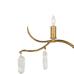 Бра с каркасом в виде веток усыпанных кристаллами Branches with Crystals варинант исполнения - 1 | Loft Concept в Волгограде