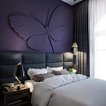 Барельеф BUTTERFLY варинант исполнения - 3 | Loft Concept в Волгограде