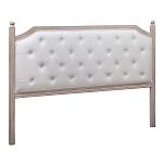 Изголовье кровати бежевое с мягкой обивкой из льна Emma Headboard варинант исполнения - 1 | Loft Concept в Волгограде